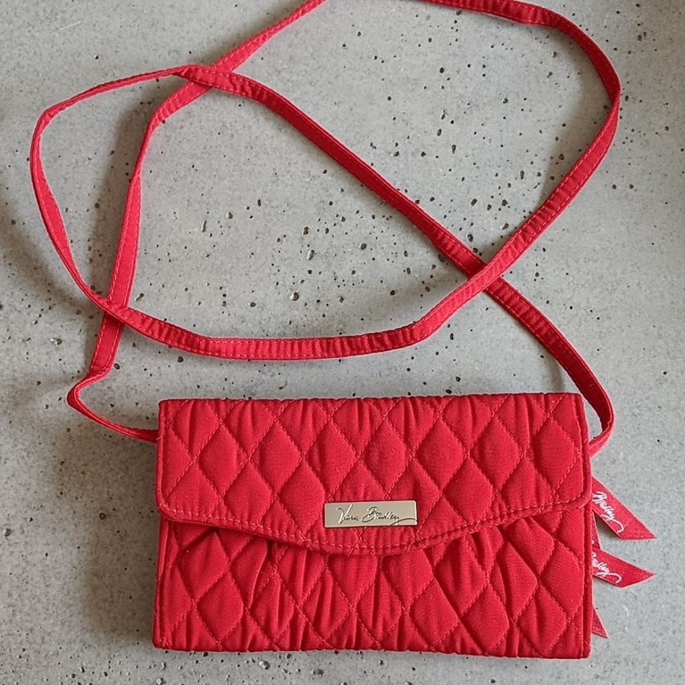 Vera Bradley All-in-One Crossbody - Cardinal Red